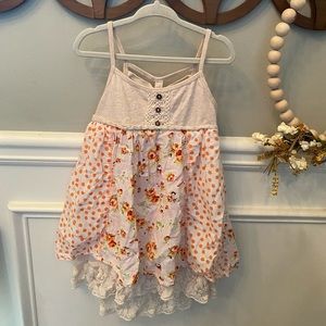 Floral boho dress